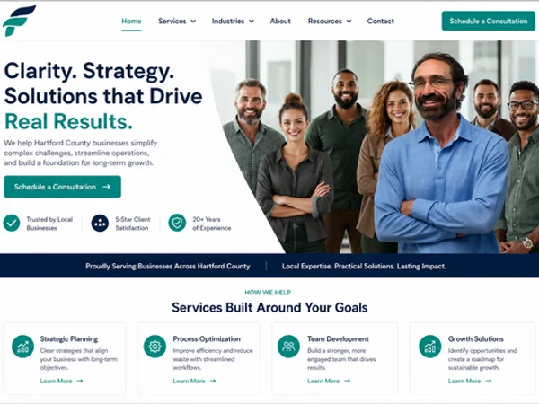 Web Design example 1